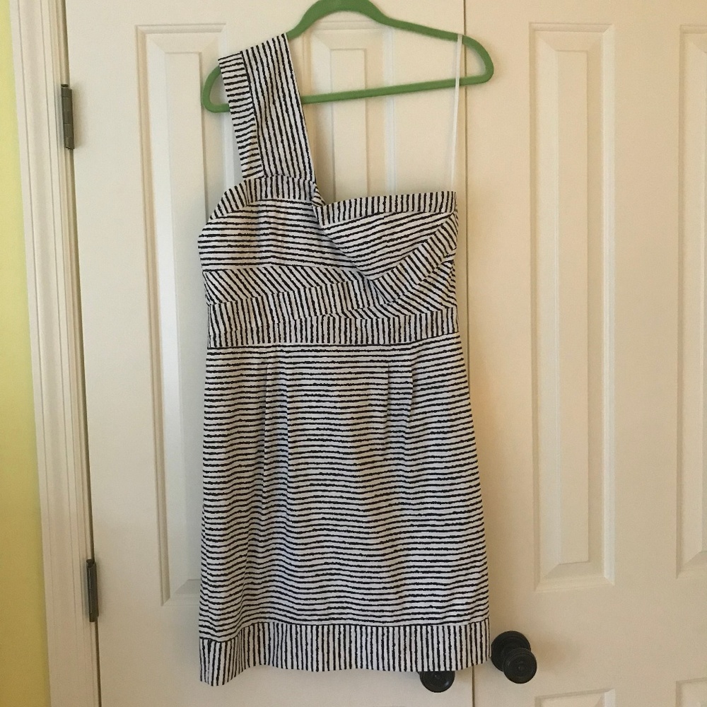 BCBG One Shoulder Dress